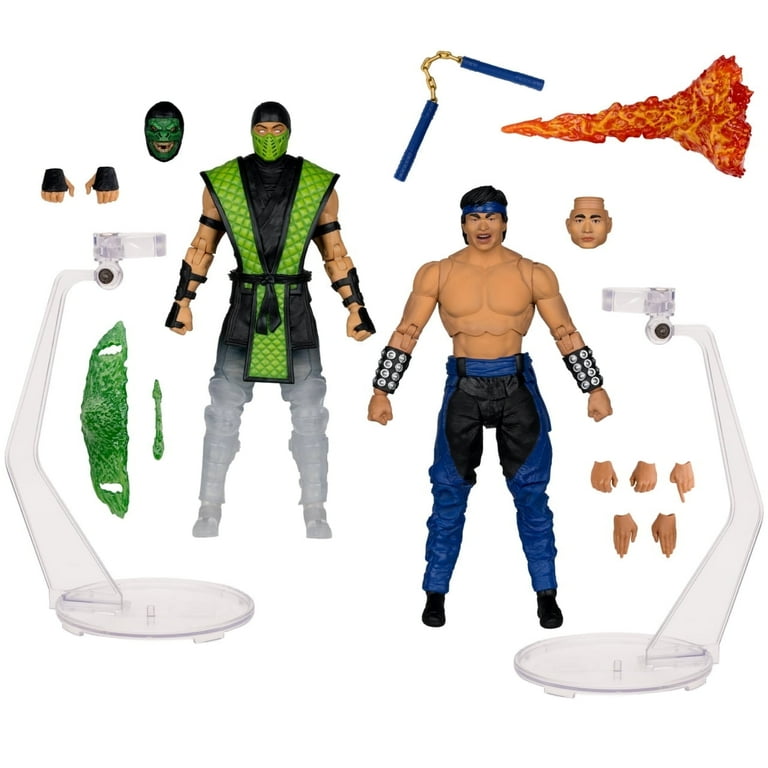 Liu Kang vs Reptile (Mortal Kombat Klassic) Deluxe 2-Pack 7
