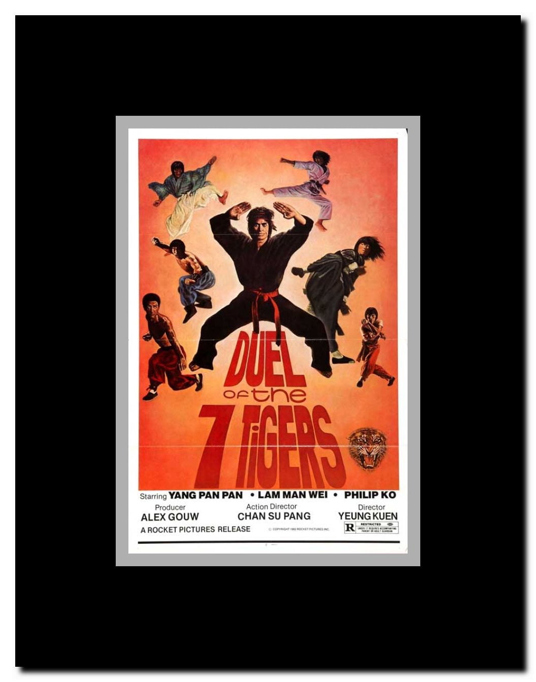 Liu he qian shou Framed Movie Poster