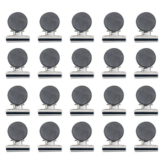 LiuBesx 20pcs Strong Clips For Refrigerators Heavy Stainless Clips