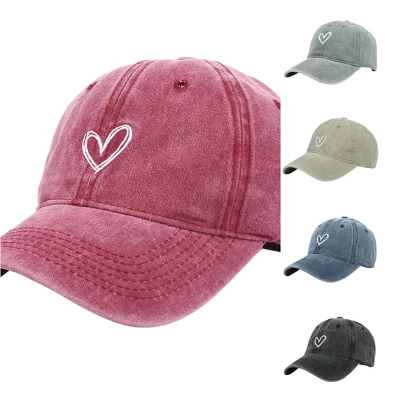 LiuXxxx Adjustable Baseball Cap For Running Workouts Outdoor Activities All Seasons Unisex Sports Hat Red