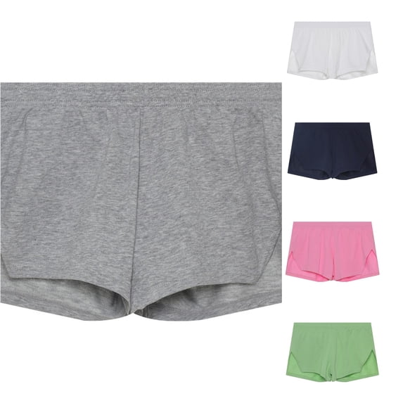 LiuXxxx Male Casual Pants Solid Color Trend Youth Summer Mens Sweatpants Fitness Running Shorts Grey M