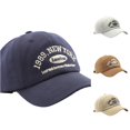 thumbnail image 1 of LiuXxxx Men Baseball Cap Sun Adjustable Running Hat Lightweight Breathable for Workouts Outdoor Activities All Seasons Navy, 1 of 4