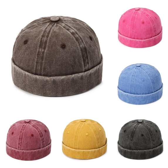 LiuXxxx Men's Classic Solid Baseball Cap Adjustable Fit for Outdoor Leisure All-Season Casual Wear Coffee