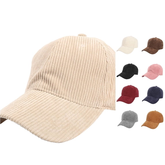 LiuXxxx Unisex Summer Solid Baseball Caps Hat Visors Adjustable Casual Headwear for Men Women Khaki