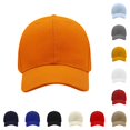 thumbnail image 1 of LiuXxxx Unisex Summer Sun Baseball Caps for Outdoor Activities Breathable Casual Hats with Adjustable Strap Orange, 1 of 3