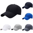 thumbnail image 1 of LiuXxxx Washed Dad Baseball Caps for Men Women Adjustable Trucker Hat Distressed Twill Unstructured Black, 1 of 6