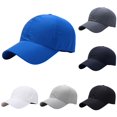 thumbnail image 1 of LiuXxxx Washed Dad Baseball Caps for Men Women Adjustable Trucker Hat Distressed Twill Unstructured Blue, 1 of 4