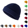 thumbnail image 1 of LiuXxxx Womens Mens Knitted Pom Winter Baseball Cap With Warm Thermal Headwear For Cold Weather Outdoor Activities J, 1 of 2