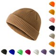 thumbnail image 1 of LiuXxxx Womens Mens Knitted Pom Winter Baseball Cap With Warm Thermal Headwear For Cold Weather Outdoor Activities K, 1 of 2