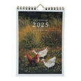 Liuanngg Hot Sales 2025 Rooster Calendar 2025 Calendar with Cover and