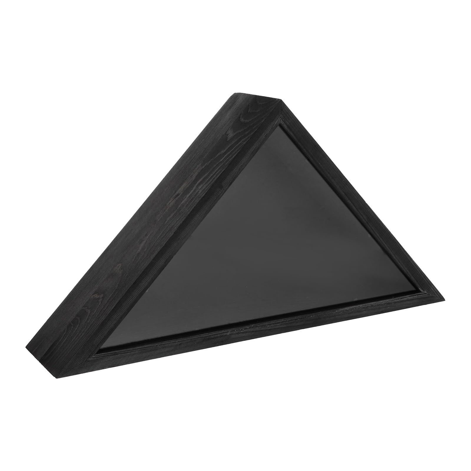Liuanngg Storage Case Triangular Storage Box Black Brown Black Flag ...