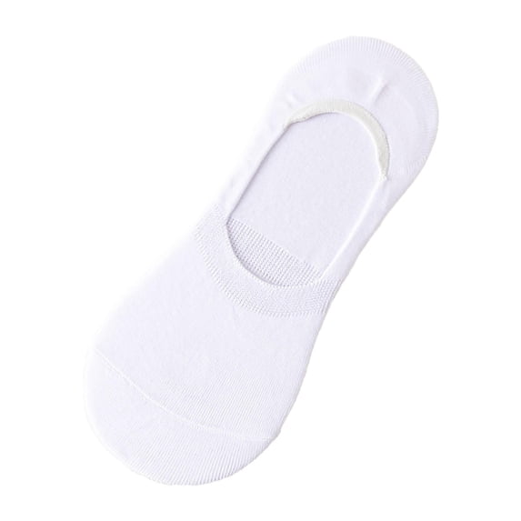 Liuchenyi Cotton Socks Low Cut Ankle Socks for Women No Show Casual Breathable Athletic Socks Bulk for Sport White