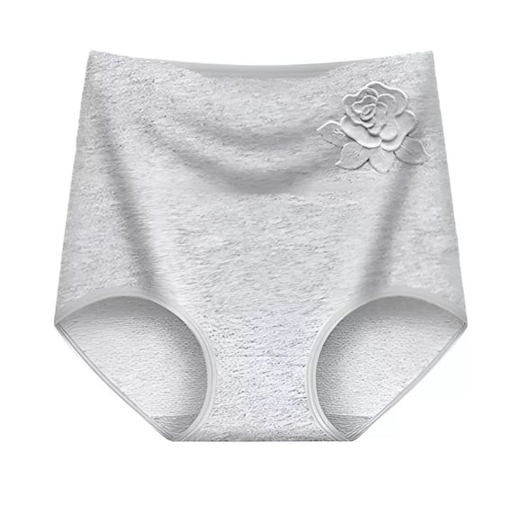 Liuchenyi Hot Sales Cotton Underwear Panties for Women Hip No Show Lightweight Briefs Underwear Women Pack