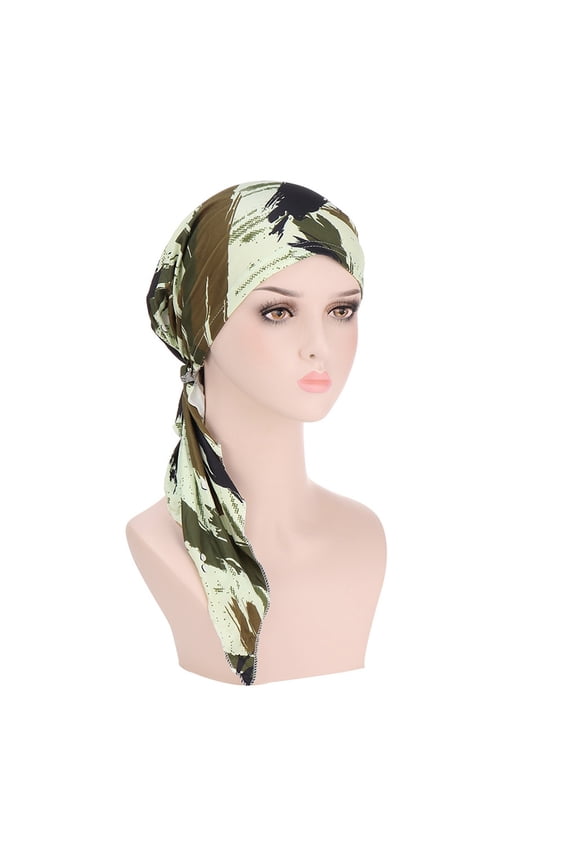 Headscarf Chemo Headwrap for Women Turban Headwear for Cancer Patients Skull Cap Hair Loss Cover Lightweight Head Covering Hat Jn