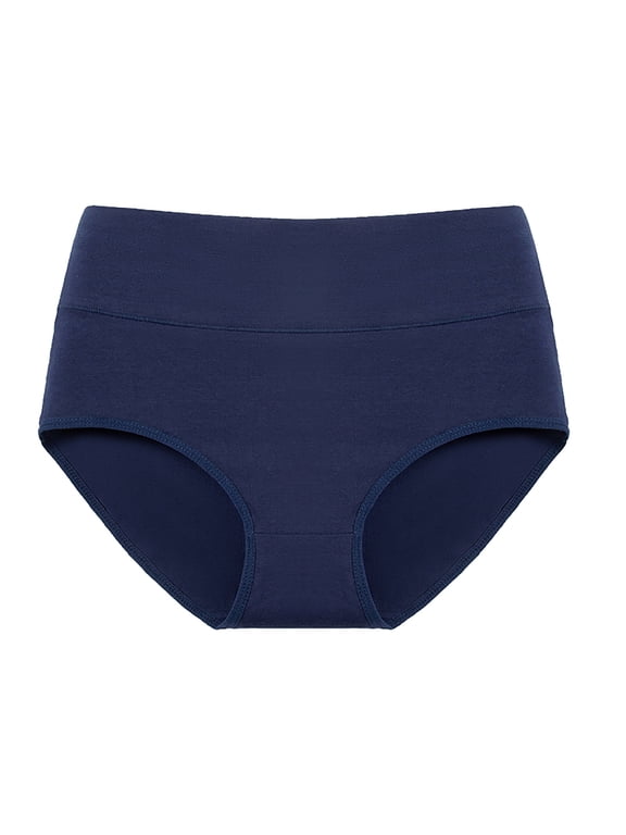No Show Underwear for Women Under $5 Womens Panties Traceless Cotton Crotch Hip Lifting Triangle Underwear Blue Xxl