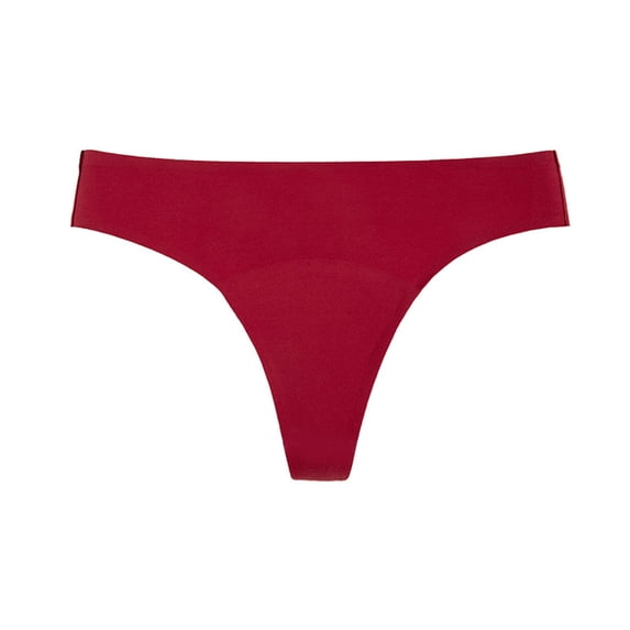 Liuchenyi Panties for Women Under $5 Womens Underwear Plus Size Leakproof Menstrual Seamless Yoga Sport Thong Panties Red Xxxl