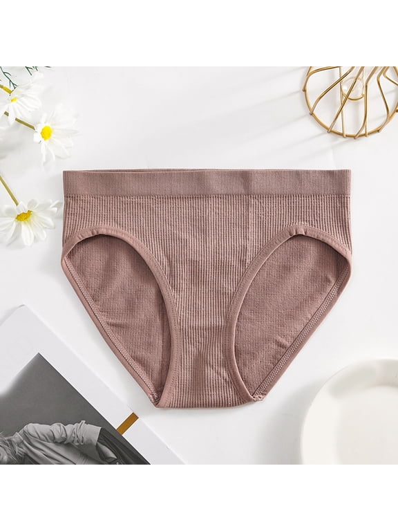 Underwear for Women Under $5 Womens Multicolor Thong Panties with Everyday Essential Comfort for Versatile Wear