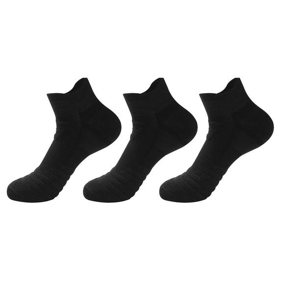 Liuchenyi White Crew Socks Women Low Cut Ankle Socks for Women No Show Casual Breathable Athletic Socks Bulk for Sport Black