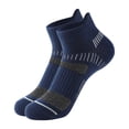 thumbnail image 1 of Liuchenyi Womens Socks Women's Crew, Ankle, And No-Show Moisture-Wicking Cushioned Athletic Socks Navy, 1 of 3
