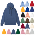 thumbnail image 1 of Liuinsasek Men's Casual Hooded Pullover Sweatshirt Drawstring Stylish Relaxed Fit Solid Color Versatile with Pocket, 1 of 2