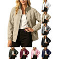 thumbnail image 1 of Liuinsasek Women's Waterproof Windbreaker Jacket Long Sleeves Stand-Up Collar Full Zip Closure and Multiple Pockets Everyday Versatile for Outdoor Hiking and Trekking, 1 of 9