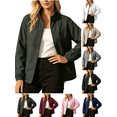 thumbnail image 1 of Liuinsasek Women's Waterproof Windbreaker Jacket Long Sleeves Stand-Up Collar Full Zip Closure and Multiple Pockets Everyday Versatile for Outdoor Hiking and Trekking, 1 of 9
