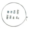 thumbnail image 1 of Liukekj 1 Set Stainless Steel Motorcycle Cable Repair Kit Universal Bike Brake Cable Housing Kit Motorcycle Cable Replacement for Inner Clutch Cable Repair, 1 of 10