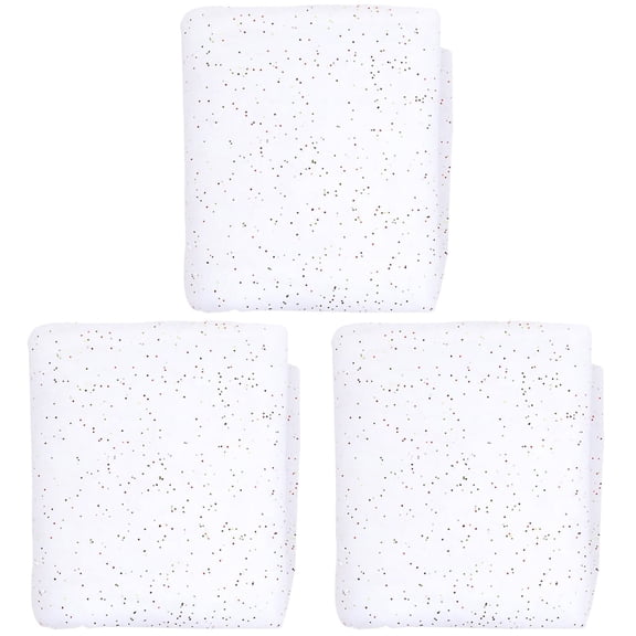 Liukekj 3 Sheets Artificial Christmas Snow Carpet White Fake Snow Decoration for Holiday Home and Party