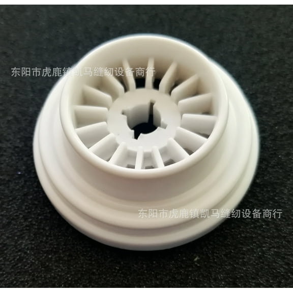 OFFIGAM 4-Pack Essential Sewing Machine Spool Pin Caps White Plastic Replacement Set for Durable Use