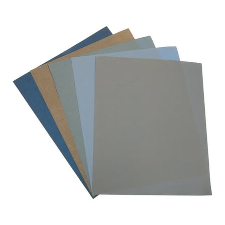 Liukekj 5PCS High Grit Sandpaper Sheets Wet Dry Silicon Carbide Abrasive Sandpaper for Wood Metal Automotive 1000 2500 4000 5000 7000 Grit