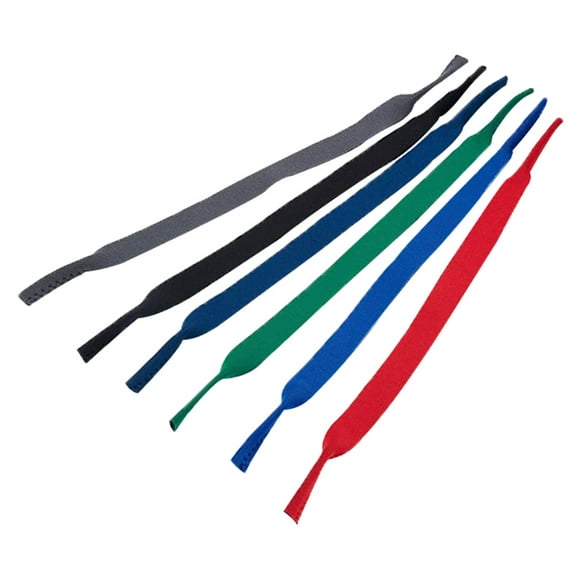 Liukekj 6Pcs Glasses Sports Band Strap Sunglasses Belt Cord Anti-slip Glasses Cord