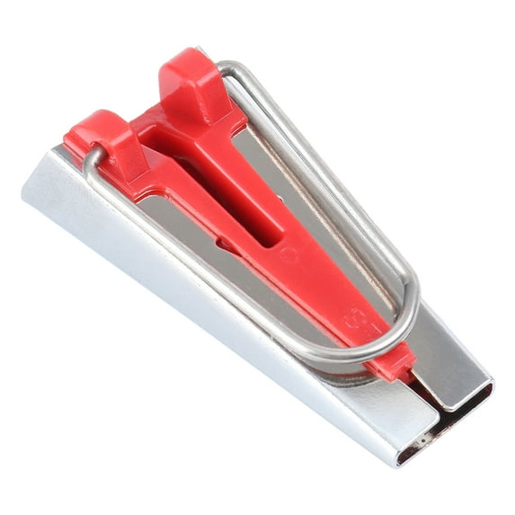 Liukekj Bias Tape Maker Set Crafts Sewing Tool DIY Sewing Machine Tools for Quilt Binding 18mm ( Red )