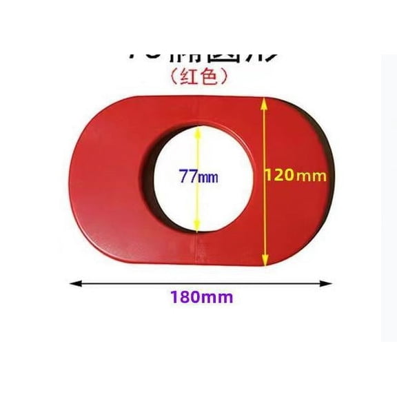OFFIGAM Wall Mounted Fire Extinguisher Cover with Insulated AC Hose Duct Vent for Fire Safety Equipment