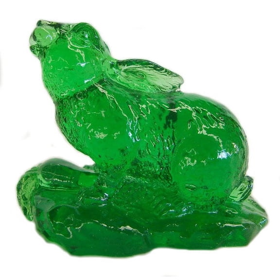 Liuli Green Rabbit to Activate Tao Hua - Peach Blossom Luck