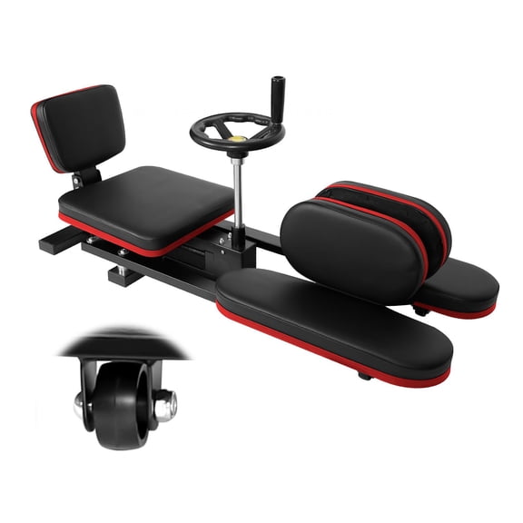 LiuliTrading Leg Split Stretcher, 0-180 Adjustable Heavy Duty Stretch Machine With PU Cushion, For Gymnastics, Martial Arts, Home Workouts