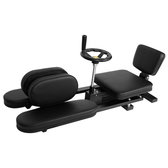 LiuliTrading Split Machine, Black Leg Stretcher With 440lbs Steel Frame, 0-240 Adjustable One-Hand Control Stretching Equipment, For Home Gym & Dance Studio