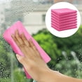 thumbnail image 1 of Liulin 5Pcs Microfiber Cleaning Cloth, Highly Absorbent Cleaning Rags for Housekeeping, Reusable Microfiber Towels for Cars, Kitchen, Bathroom and Household Cleaning Supplies, 11.8" x 11.8", Pink, 1 of 8