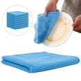 thumbnail image 1 of Liulin 5Pcs Microfiber Cleaning Cloth, Soft Absorbent Cleaning Rags for Housekeeping, Reusable Cleaning Towels for Car, Kitchen, Bathroom and Window, Cleaning Supplies, 11.8" x 11.8", Sky Blue, 1 of 9