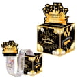 thumbnail image 1 of Liulin Graduation Money Box, Class of 2026 Money Gift Box with Pull Out Card and 50Pcs Bags, Graduation Money Pull Box for Cash Gift, Funny Surprise Cash Gift Ideas for High School and College, Black, 1 of 9