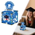 thumbnail image 1 of Liulin Graduation Money Box, Class of 2026 Money Gift Box with Pull Out Card and 50Pcs Bags, Graduation Money Pull Box for Cash Gift, Funny Surprise Cash Gift Ideas for High School and College, Blue, 1 of 9