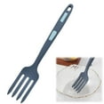 thumbnail image 1 of Liulin Silicone Forks for Cooking, Heat Resistant Flexible Silicone Cooking Fork, Multifunctional Nonstick Blending Fork for Mixing, Mashing and Whisking, Kitchen Utensils, 11.6", Dark Blue, 1 of 7