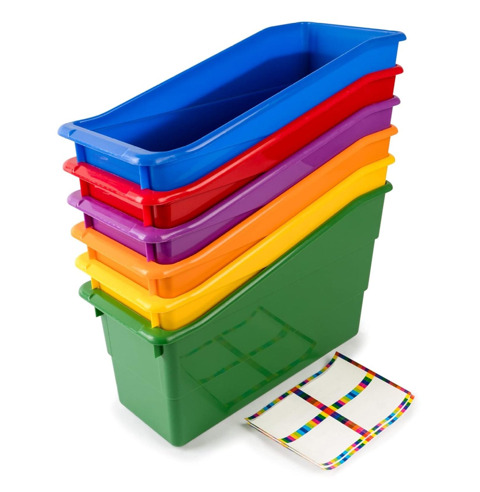 ナロー Book Containers For Classroom Really Good Stuff Durable
