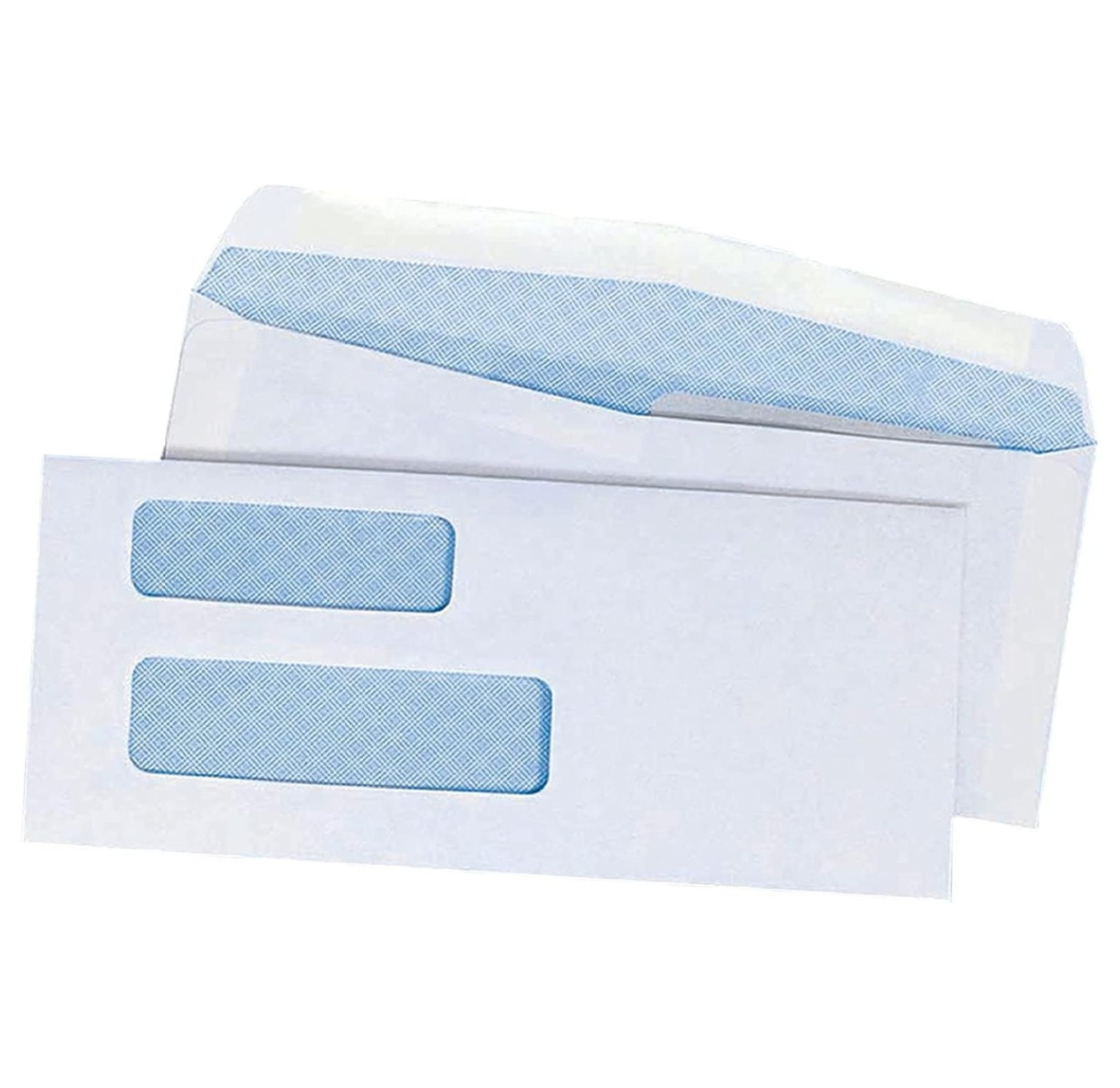 Liuyao 9 Security Envelopes, Double Window, Invoices and QuickBooks