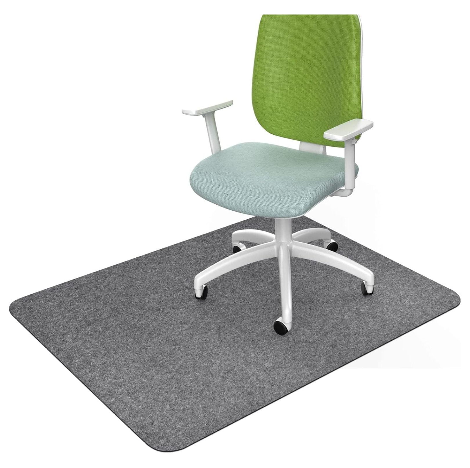 Liuyao Desk Chair Mat for Hardwood Floor & Tile 55"x35" Office Chair