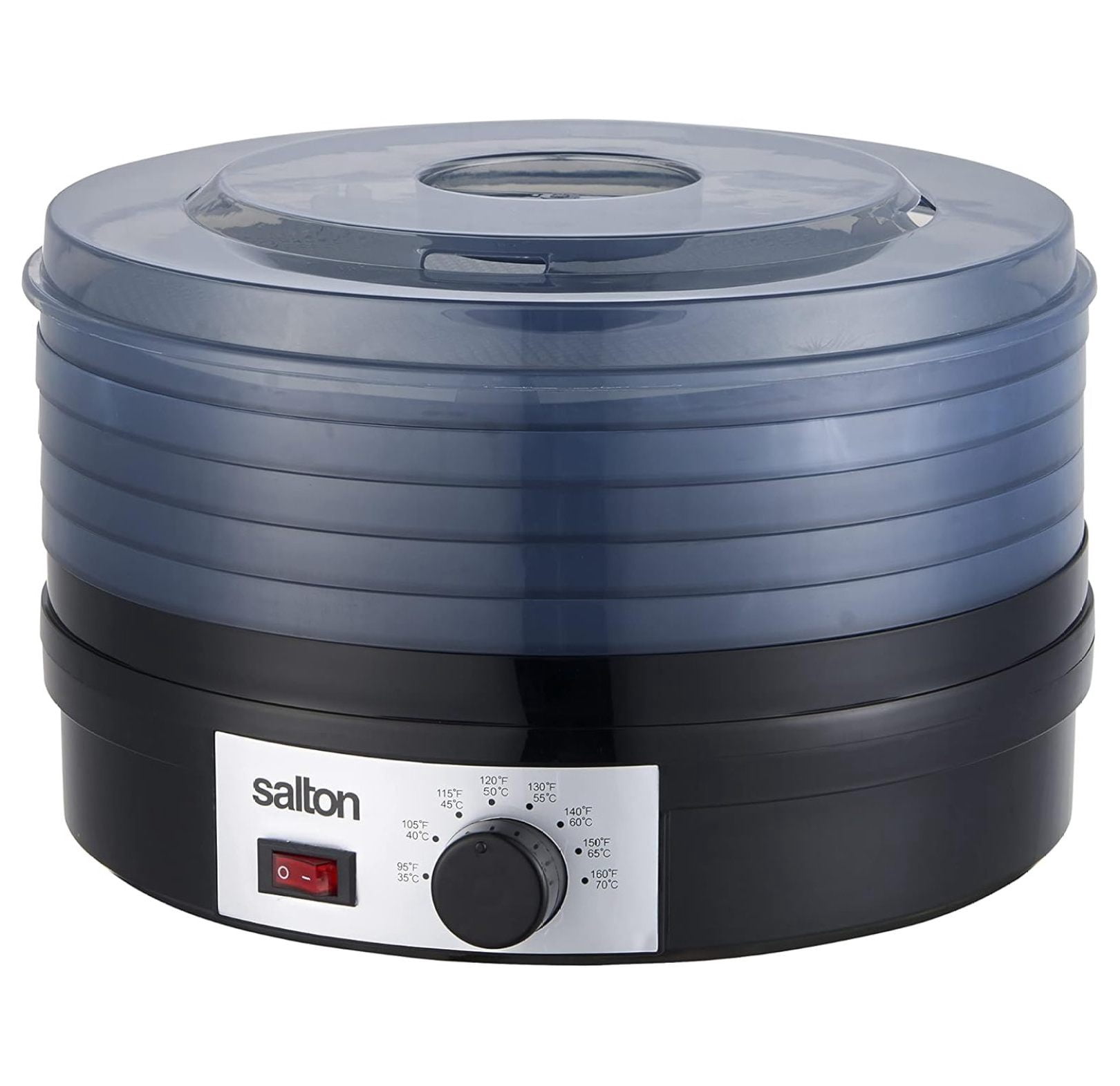 Liuyao Electric Food Dehydrator for Fruit and Jerky With Adjustable Temperature Control, Black