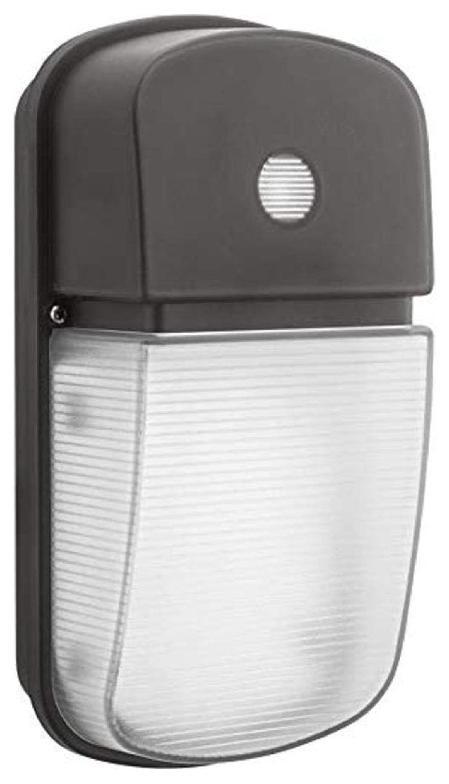 Bronze Outdoor LED Wall Pack with Aluminum Shade