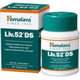 thumbnail image 1 of Himalaya Liv 52 DS, 60 Tablets, Herbal Liver Support Supplement for Healthy Liver Function, Detoxification Support, Non-GMO, Gluten-Free, Vegan, 1 of 6