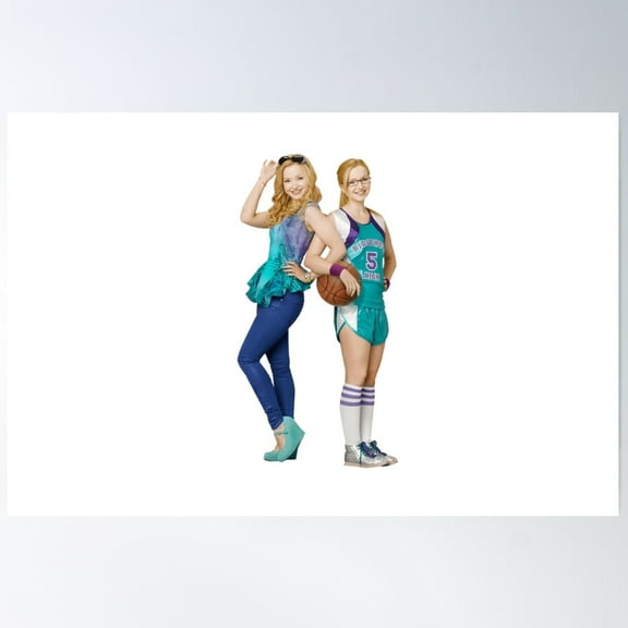 Liv And Maddie! Poster Wall Art, Modern Wall Decor, 8x12 UNFRAMED