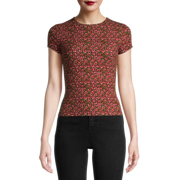 Liv & Lottie Junior’ Ditsy Floral Baby T-Shirt
