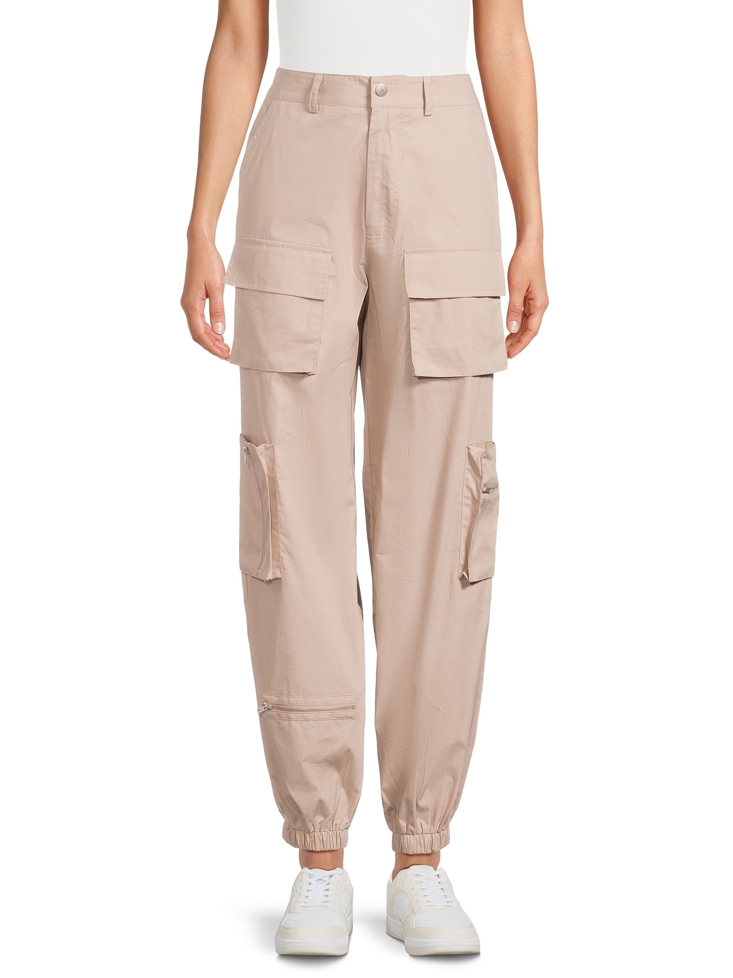 Liv & Lottie Juniors Cargo Pants with Zippers, Sizes SXL
